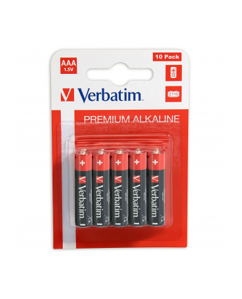 1x10 Verbatim bateria alkaliczna Micro AAA LR 03            49874