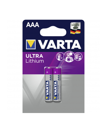 10x2 Varta Ultra Lithium Micro AAA LR 03