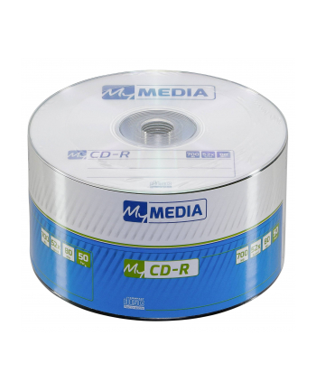 1x50 MyMedia CD-R 80 / 700MB 52x Speed Wrap