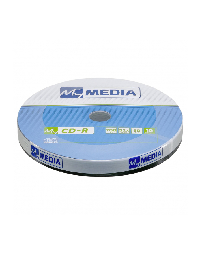 1x10 MyMedia CD-R 80 / 700MB 52x Speed Wrap główny