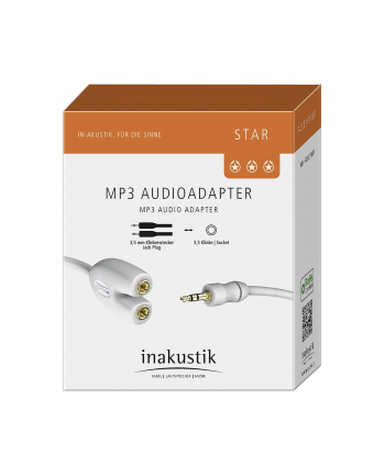 in - akustik 5x in-akustik Star Audio adapter 3,5 mm jack - 2x 3,5 mm jack