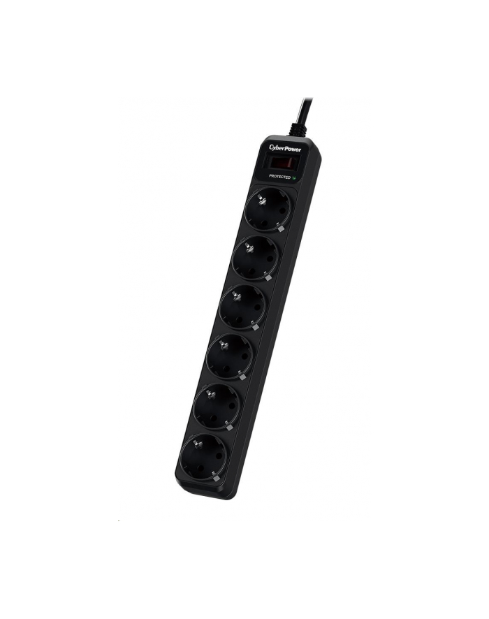 CyberPower Essential 6 x Schuko Surge pczerwonyector B0620SC0-D-E główny