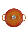 Le Creuset Signature brytfanna okragla 20 cm czerwona - nr 3