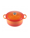 Le Creuset Signature brytfanna okragla 20 cm czerwona - nr 5