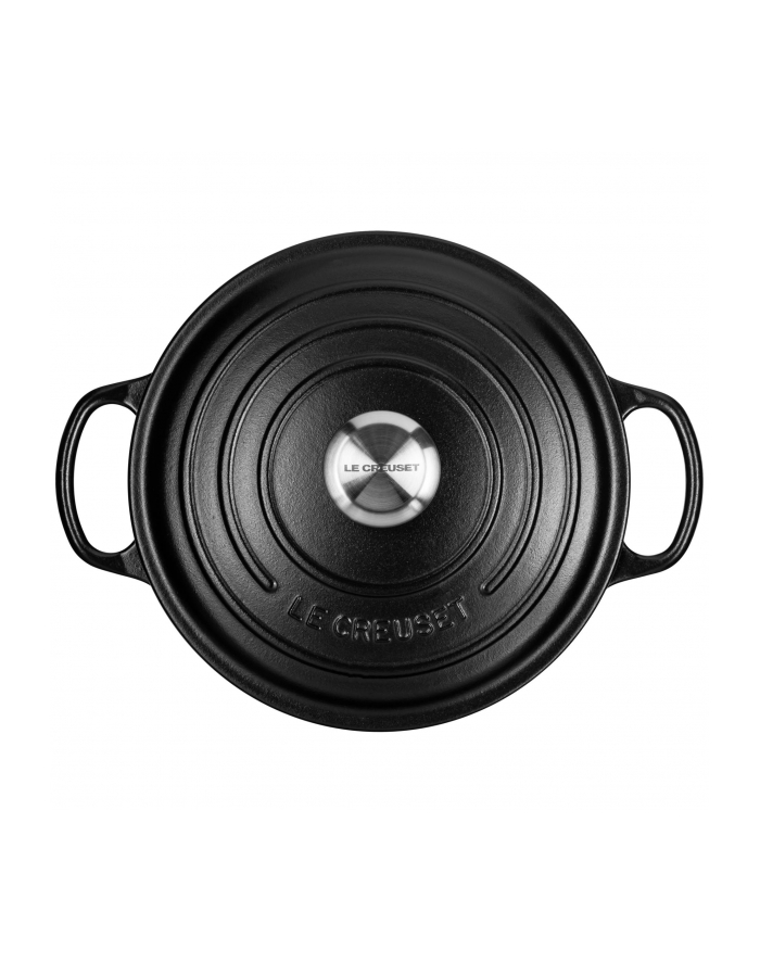 Le Creuset Signature brytfanna okragla 24 cm czarna główny
