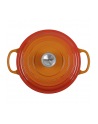 Le Creuset Signature brytfanna okragly 24 cm czerwona - nr 3