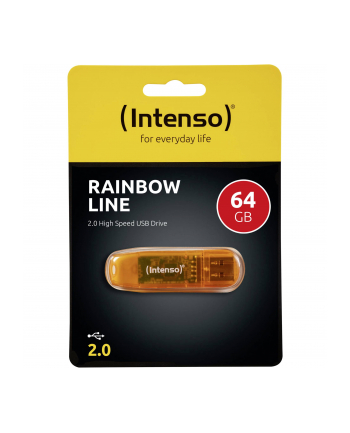 6x1 Intenso Rainbow Line    64GB USB Stick 2.0