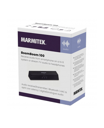 Marmitek BoomBoom 100 Audio receiver 'amp; transmitter bluetooth