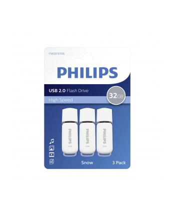 Philips USB 2.0 3-Pack      32GB Snow Edition Shadow Grey nr 1