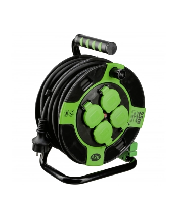 REV Cable Drum Resin 25m IP 44 4-fold sw gn nr 1