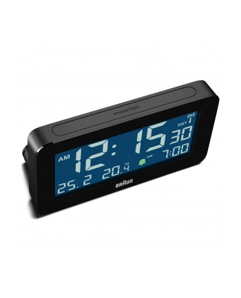 BRAUN BC10 DCF-B budzik sterowany radiowo czarny nr 2