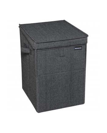 Brabantia kosz na pranie 35 L skladany czarny nr 1