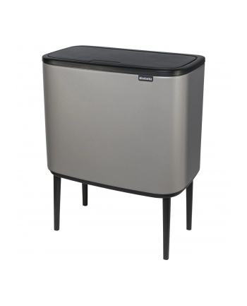 Brabantia Bo Touch Bin kosz na sm. Mineral Concrete Grey, 3x11L nr 1
