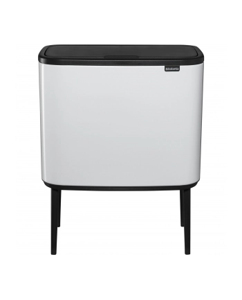 Brabantia Bo Touch Bin kosz na smieci, bialy, 3 x 11 L nr 2