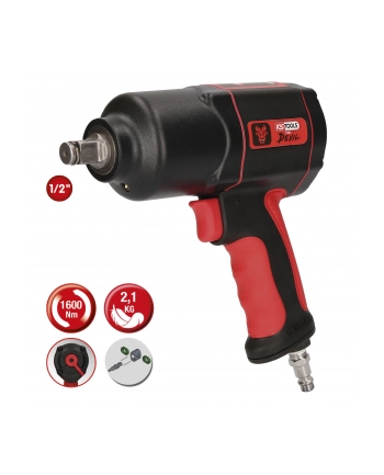 KS Tools 1/2  THE D-EVIL 1600Nm High Performance Impact Wrench nr 2