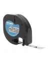 Dymo Letratag tasma metal srebrny 12 mm x 4 m - nr 17
