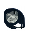Dymo Letratag tasma metal srebrny 12 mm x 4 m - nr 3