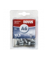 NOVUS Rivets M 4 X 10,5 ALU 10pc - nr 1