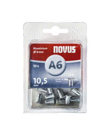 NOVUS Rivets M 4 X 10,5 ALU 10pc