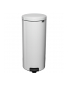 Brabantia kosz pedalowy Newicon 30,0 L bialy - nr 1