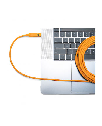 Tether Tools TetherPro USB-C to USB-C Right Angle orange