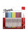 1x12 Sharpie markery permanentne ultra fine 12 kolorów - nr 2