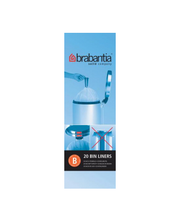 Brabantia PerfectFit worki na smieci Typ B, 5 L, 20 szt.