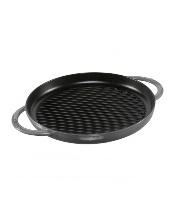 Staub grillowa patelnia indukc. okragla 30cm grafitowo-szary nr 2