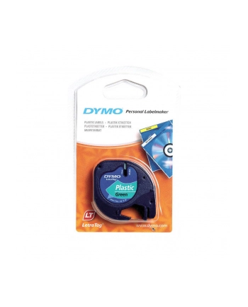 Dymo Letratag Band Plastik zielony 12 mm x 4 m