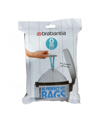 Brabantia PerfectFit worki na smieci Typ O 30 L, 40 szt. nr 2