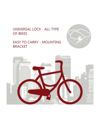 masterlock Master Lock U-Lock steel 13mm with Mount 8195(wersja europejska)RDPRO nr 2