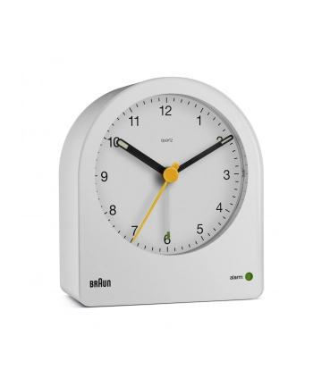 BRAUN BC22 W budzik kwarcowy bialy nr 2
