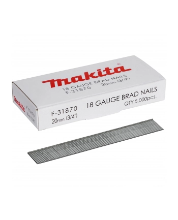 Makita Gauge Brad Nails 1,2x20mm F-31870  5000 pcs. nr 1