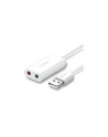UGREEN USB-A To 3.5mm External Stereo Sound adapter White 15cm - nr 5