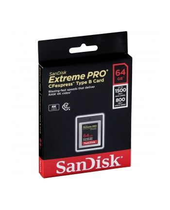SanDisk CF Express Type 2  64GB Extreme Pro     SDCFE-064G-GN4NN nr 1