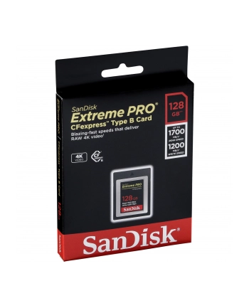 SanDisk CF Express Type 2  128GB Extreme Pro     SDCFE-128G-GN4NN nr 1