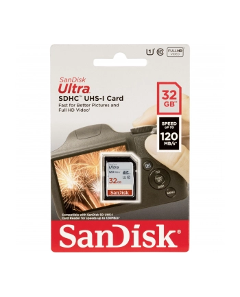 SanDisk Ultra SDHC UHS-I    32GB 120MB/s       SDSDUN4-032G-GN6IN nr 1