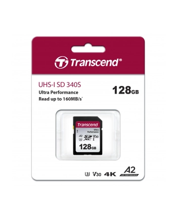 Transcend SDXC 340S        128GB Class 10 UHS-I U3 A2 V30 nr 1