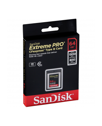 SanDisk CF Express Type 2  64GB Extreme Pro     SDCFE-064G-GN4NN