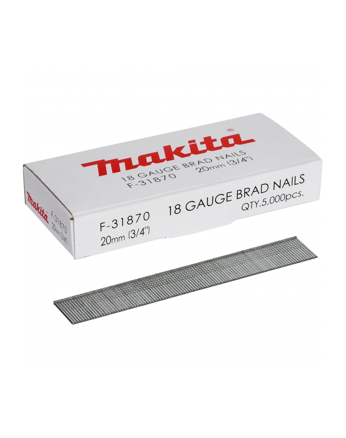 Makita Gauge Brad Nails 1,2x20mm F-31870  5000 pcs. główny