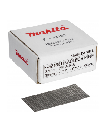 Makita Pins  0,6 x 30mm Inox F-32168  10000 pcs