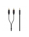 Belkin Stereo to RCA Cable    2m Y-Audio-Cable Kolor: CZARNY   F3Y116BT2M - nr 4