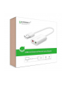 UGREEN USB-A To 3.5mm External Stereo Sound adapter White 15cm - nr 4