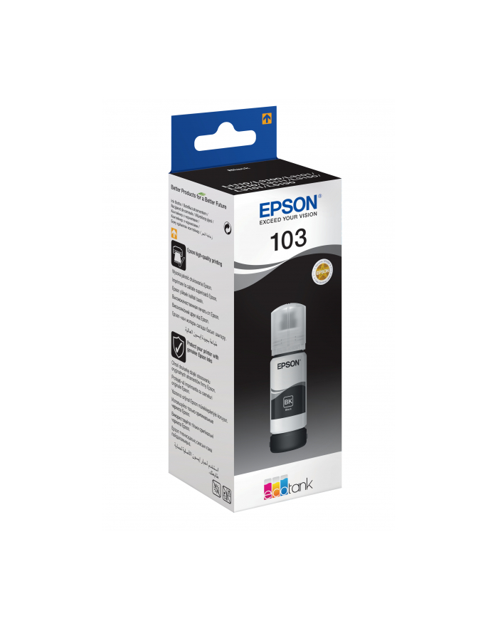 Epson EcoTank czarny T 103 65 ml               T 00S1 główny