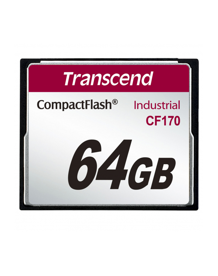 Transcend Compact Flash     64GB 170x główny