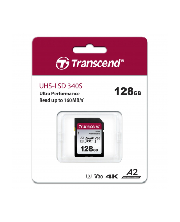 Transcend SDXC 340S        128GB Class 10 UHS-I U3 A2 V30 nr 1