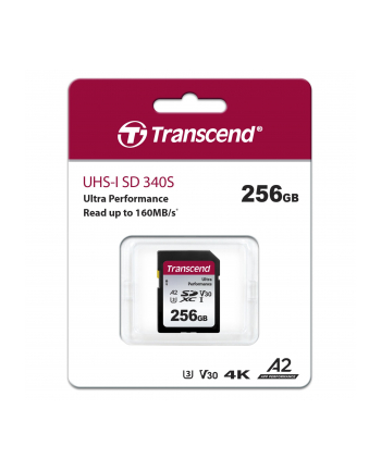 Transcend SDXC 340S        256GB Class 10 UHS-I U3 A2 V30