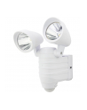 REV LED Double Spotlight with Motion Detector+ Wall bracket wh - nr 1