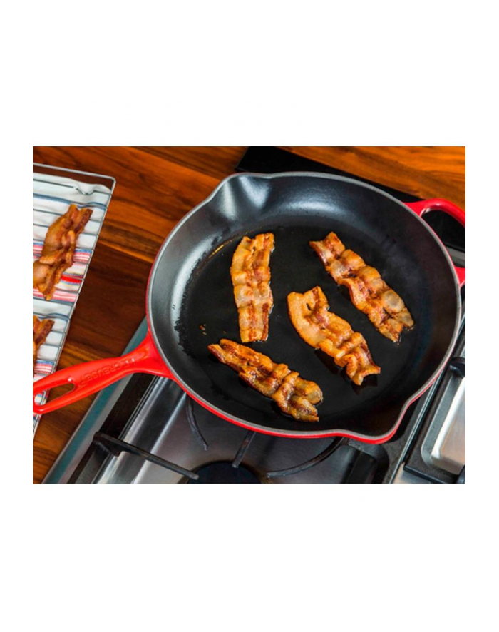 Le Creuset Frying 'amp; Serving Pan Cast Iron Oven Red 23 cm główny