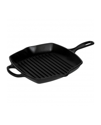 Le Creuset Grill Pan Cast Iron Square Kolor: CZARNY 26 cm